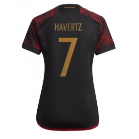 Camisetas Alemania Kai Havertz 7 Segunda Copa Mundial 2022 - Mujer